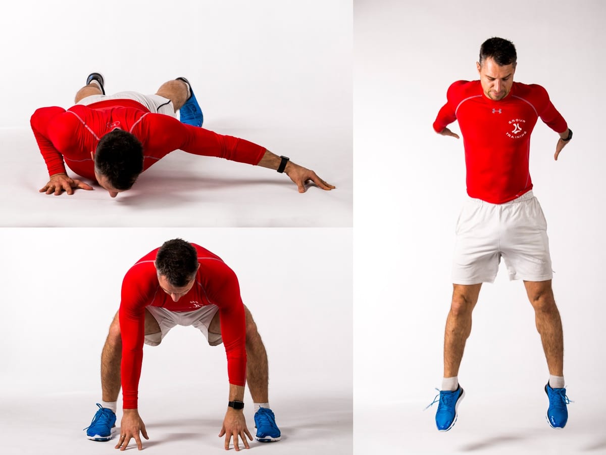 Archer Push-up & Burpees