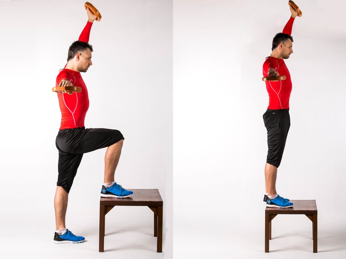 High Low Step Up / Band