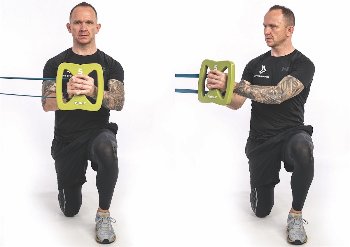 Half Kneeling Band & Plate Core Rotation
