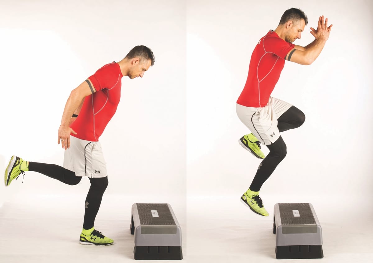 Box Jump Single Leg