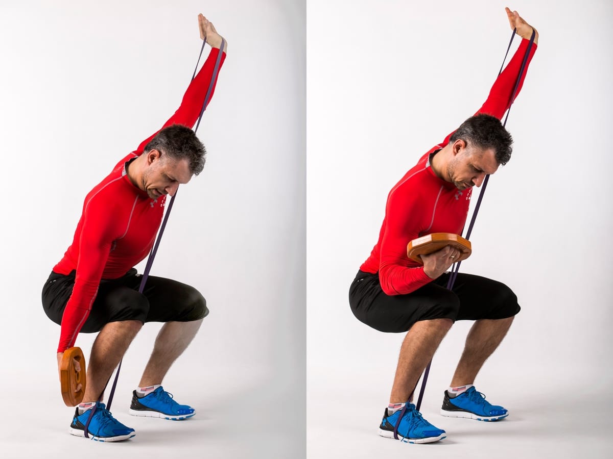 Leaning Windmill Band Curl