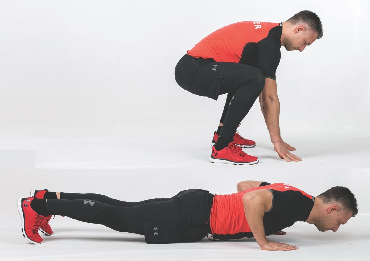 Leap Push-up