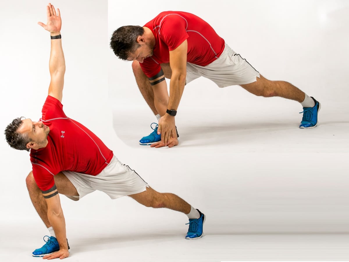 Outer T-stretch – active