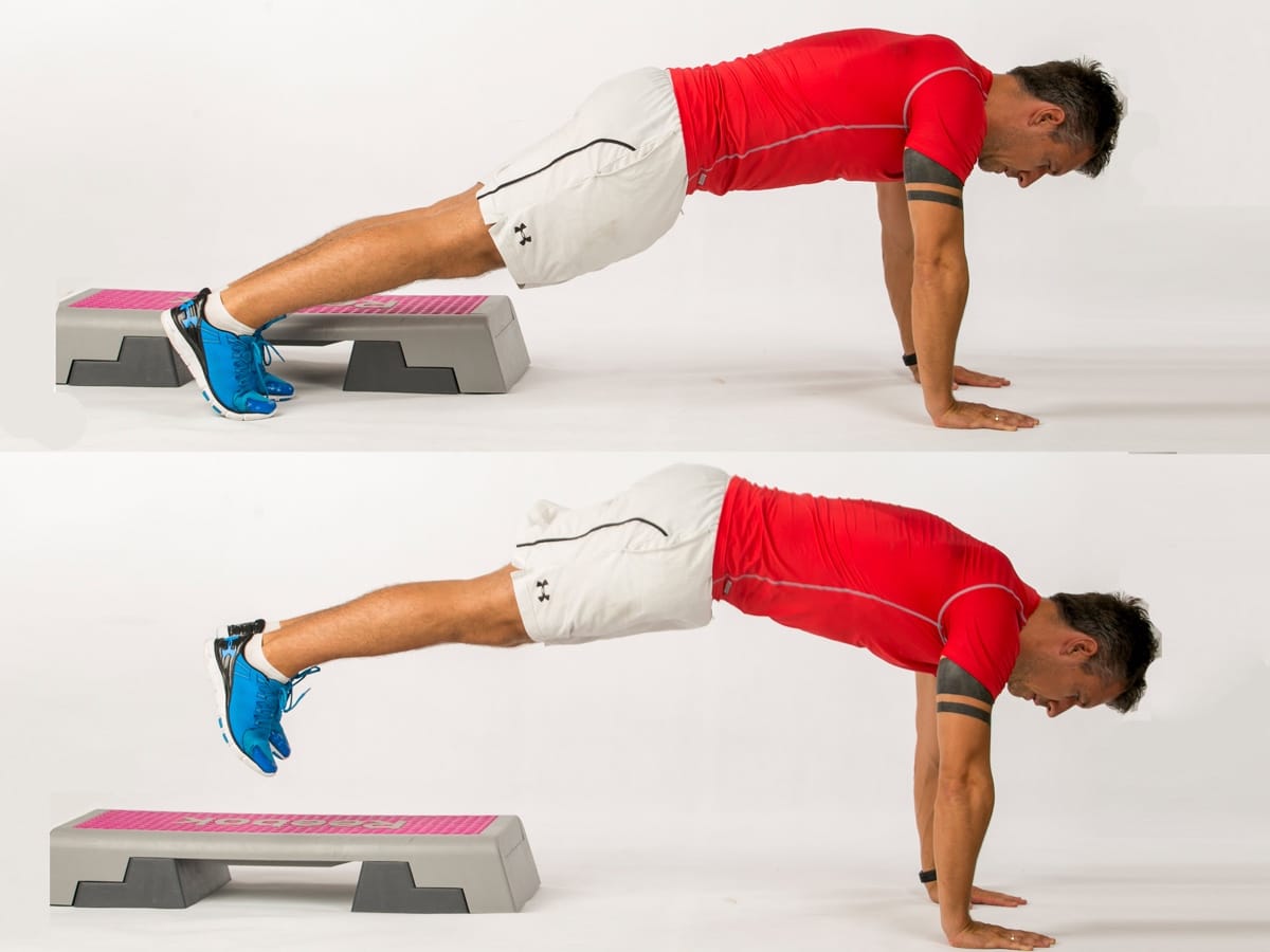 Plank Step Jump