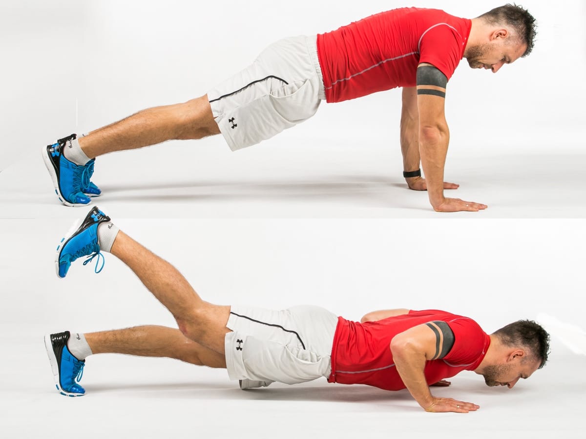 Push-up & Leg Lift