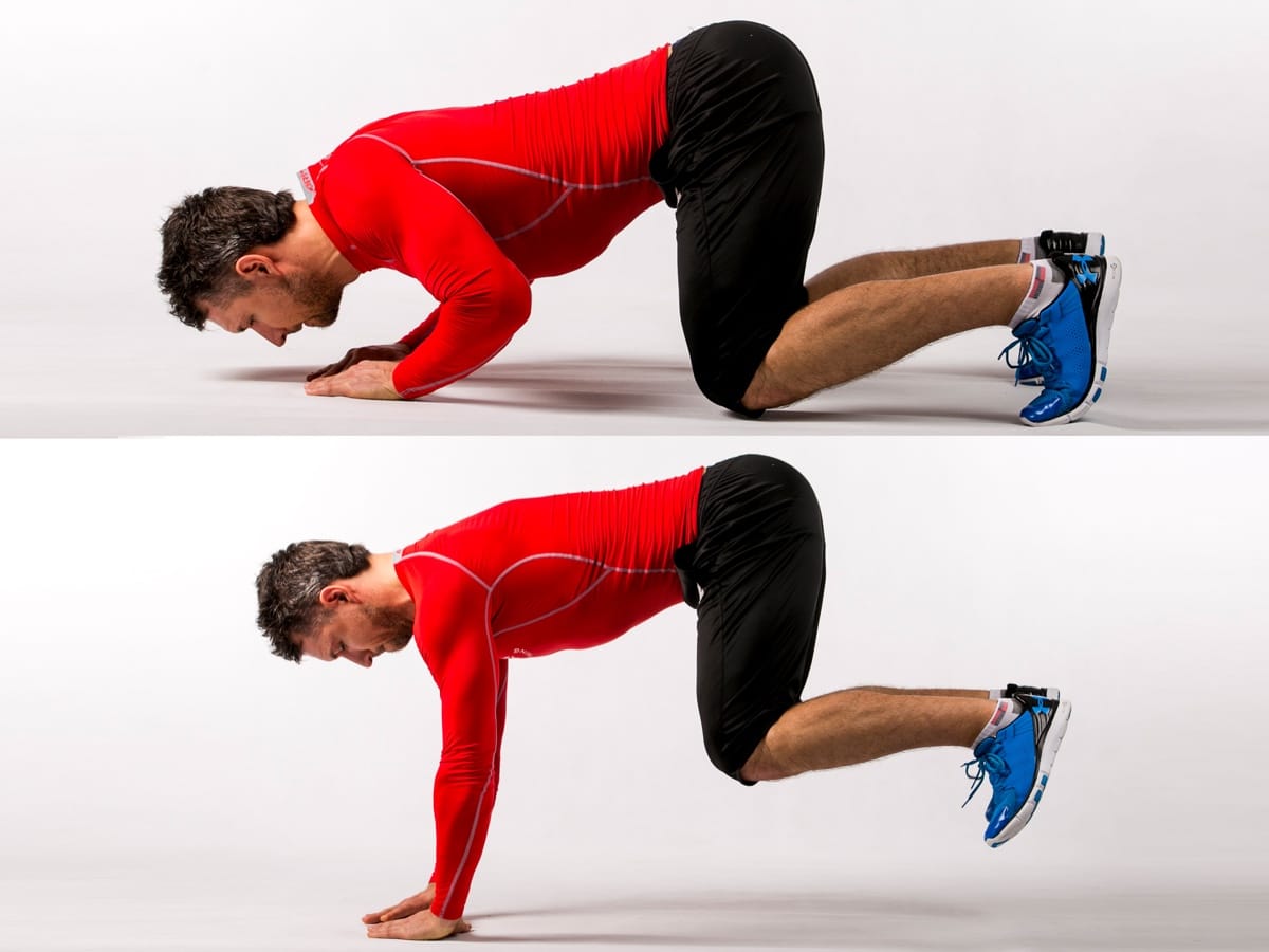 Plyo Diamond Bear Push-up