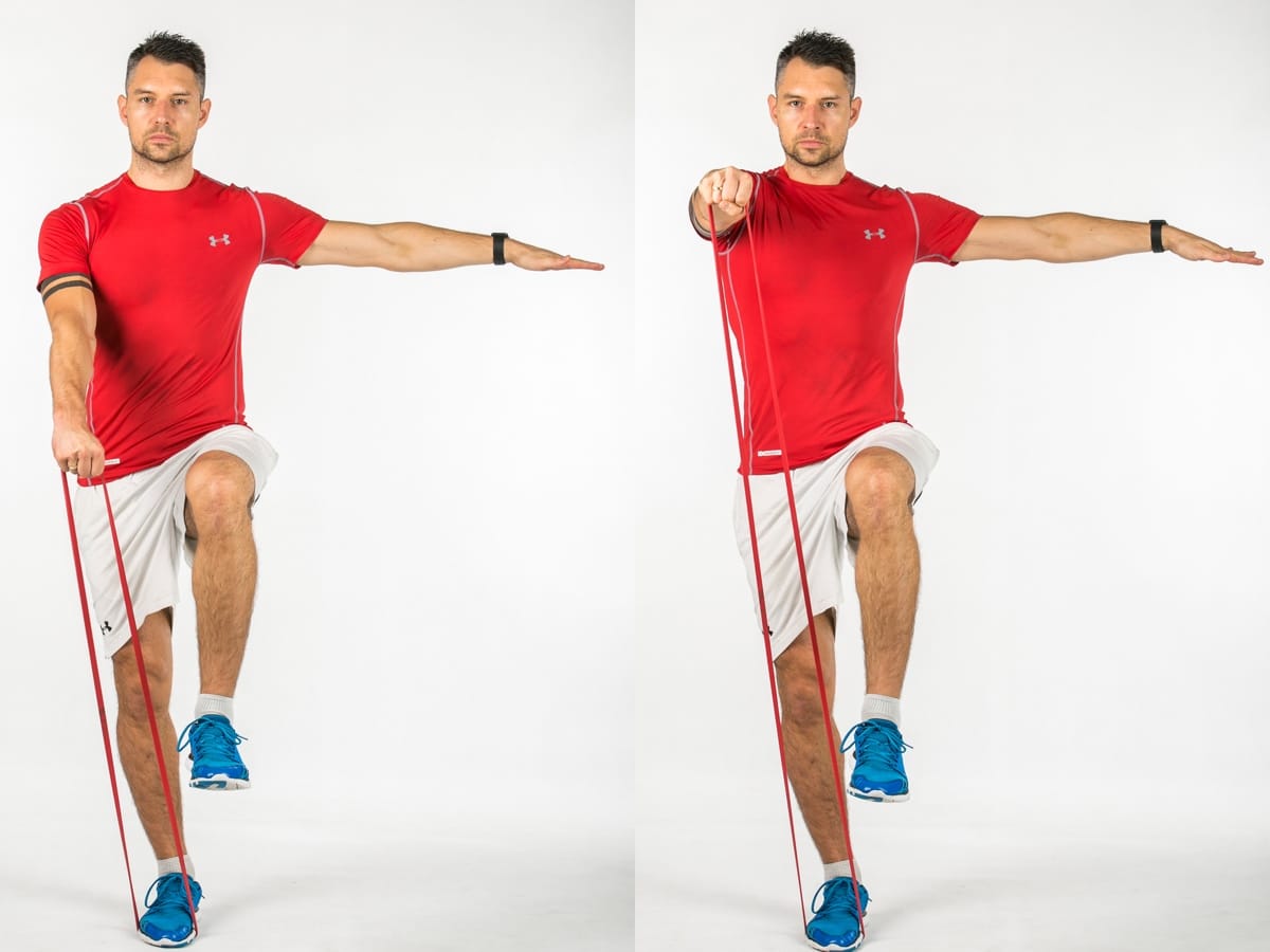 Single Arm Movement Band (Front)