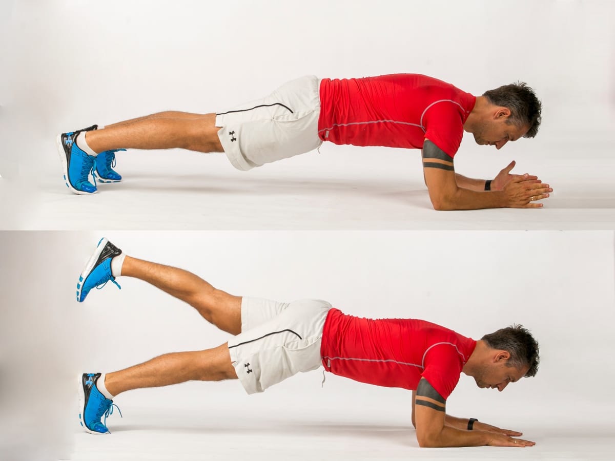 Single Leg Plank