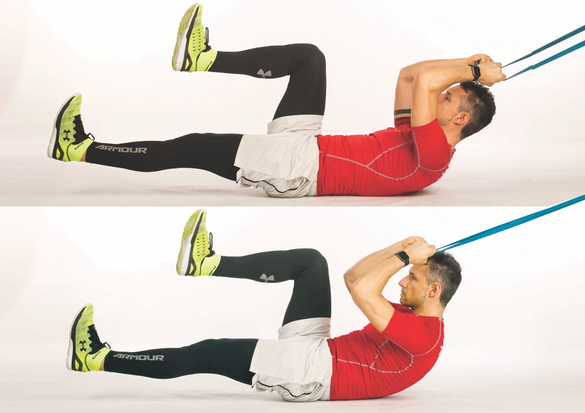 Square Core Tighten Band Single Leg