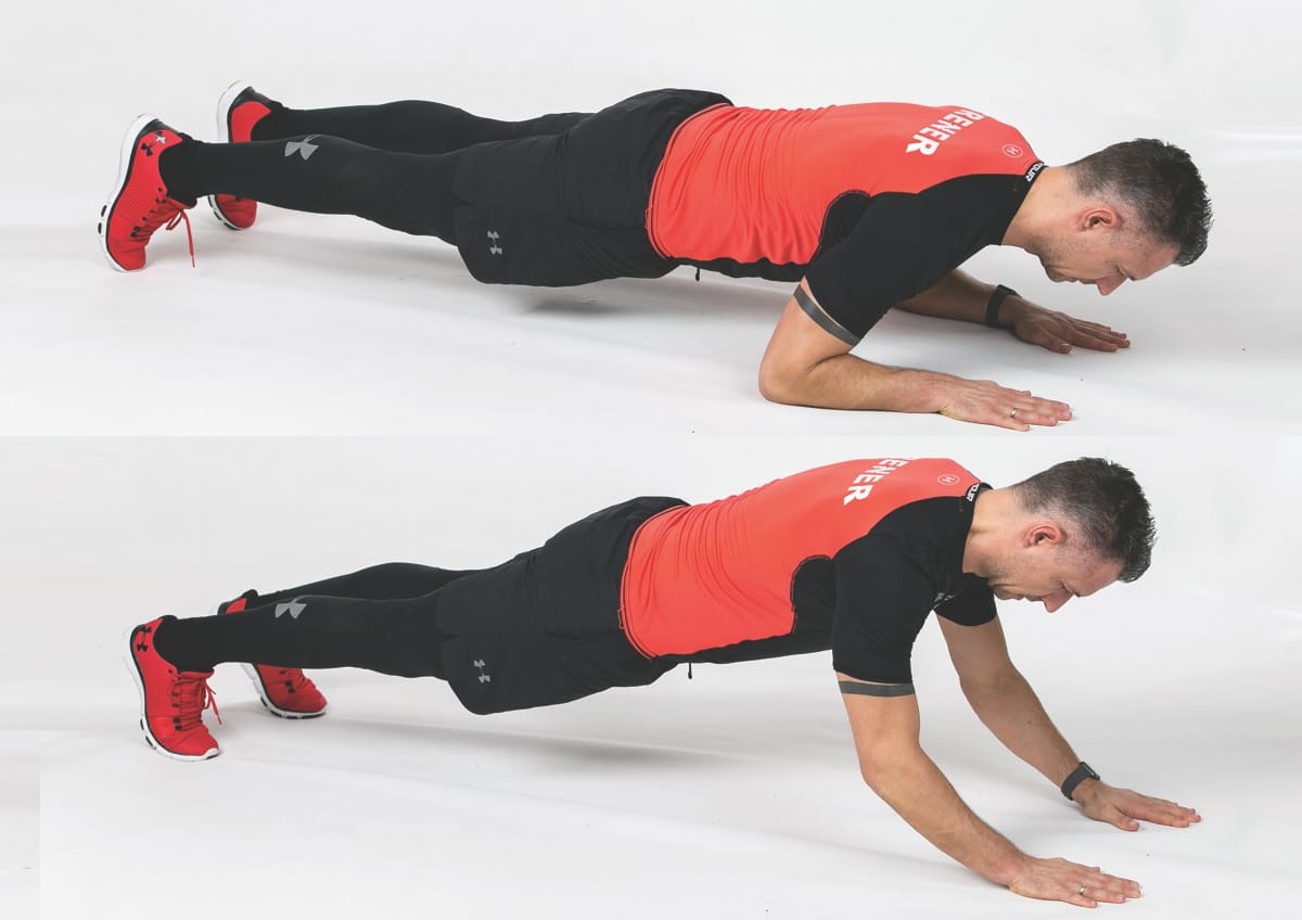 Triceps & Rocking Plank