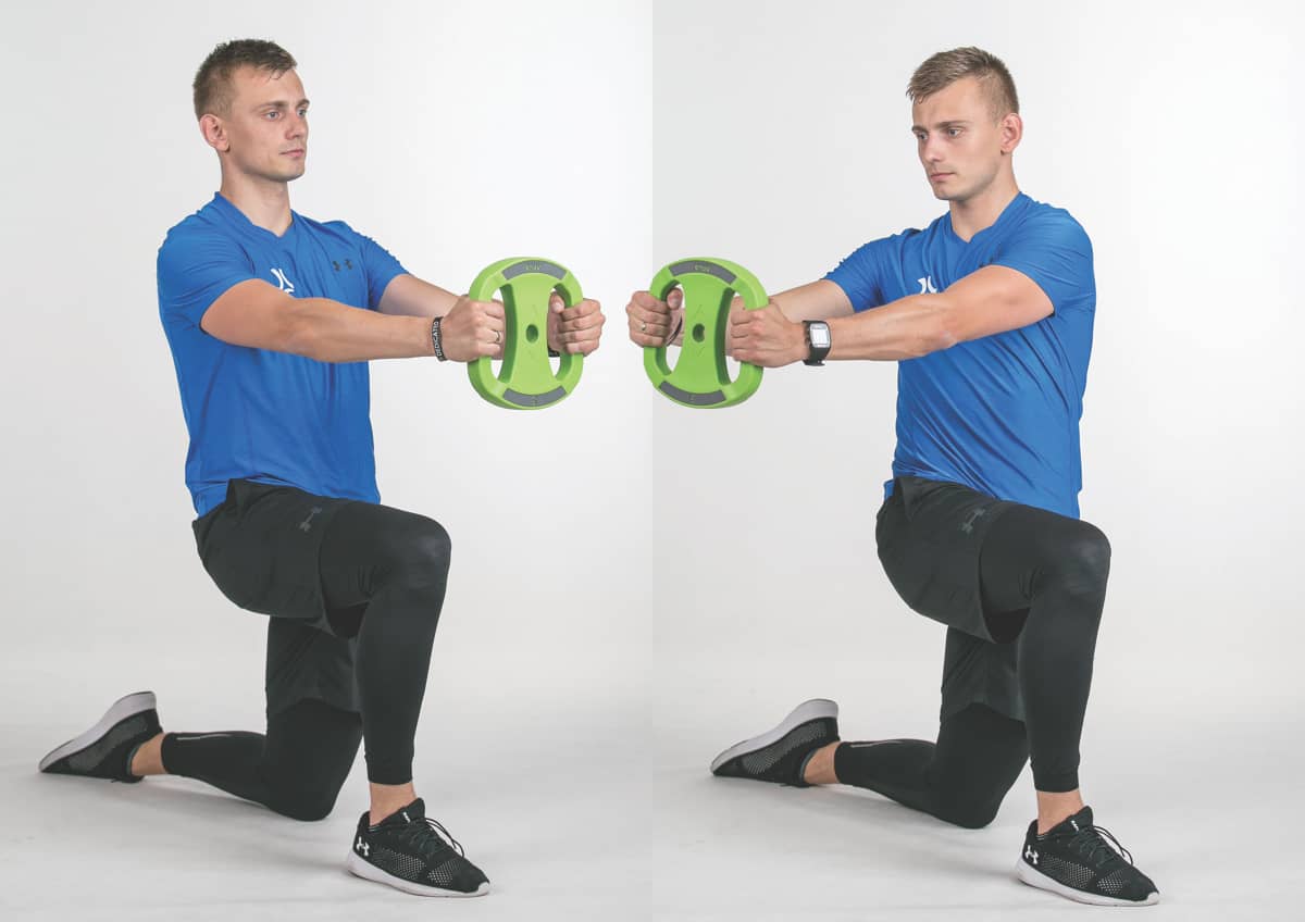 Half Kneeling Core Twist