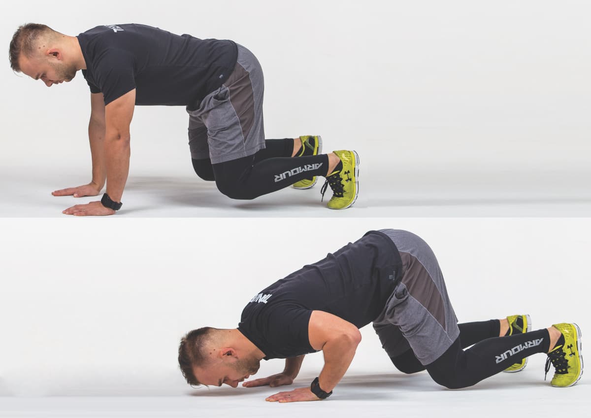 Bear Push-up