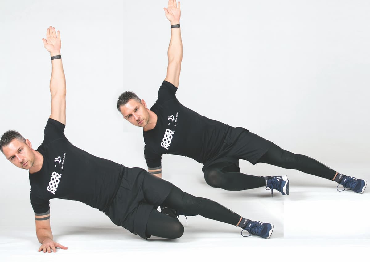 Side Plank Zig-Zag