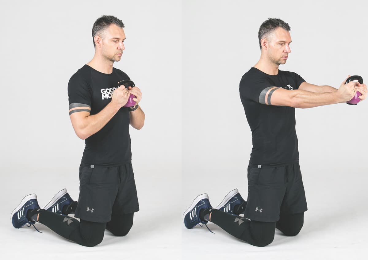 Tall Knee KB Front Push
