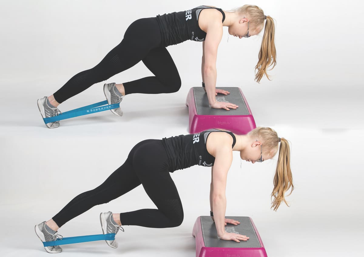 Incline Miniband Mountain Climber