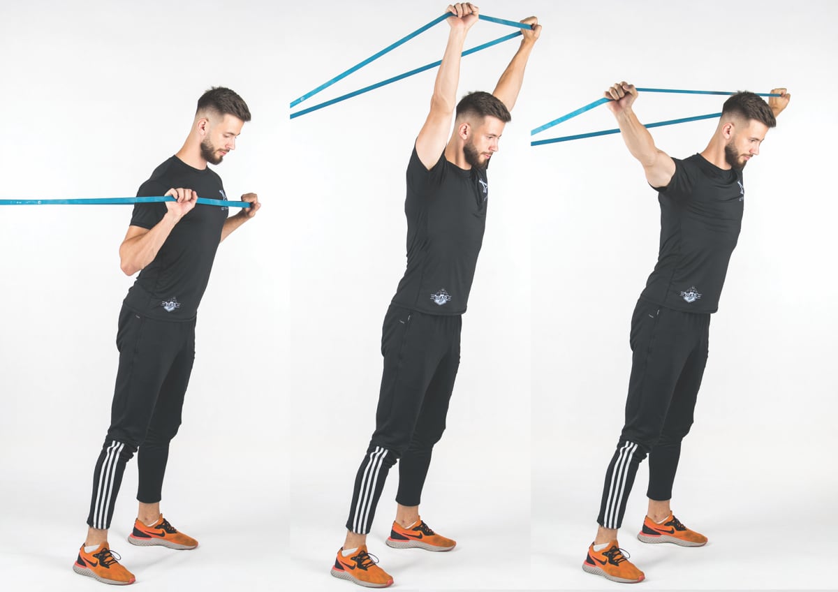 Band Press Overhead Extension