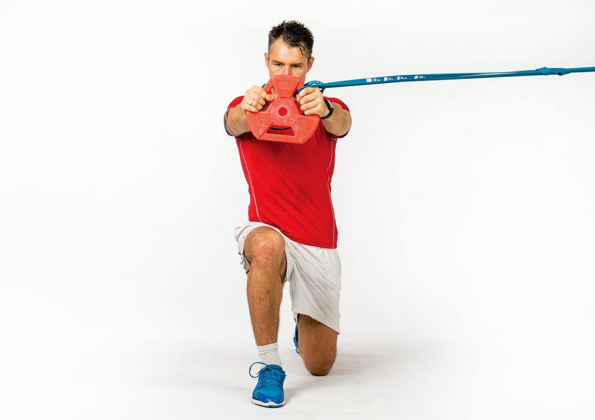 Half Kneeling Band & Plate Hold