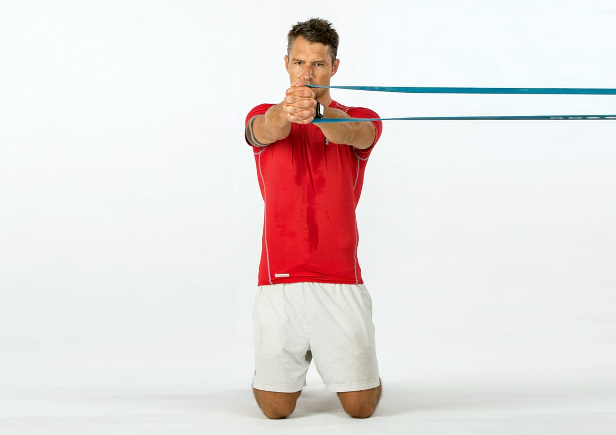 Kneeling Band Hold