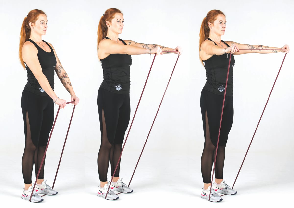 Band Shoulder Raise Extension
