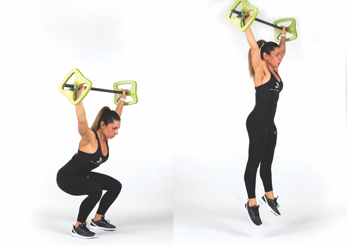 Overhead Squat Jump