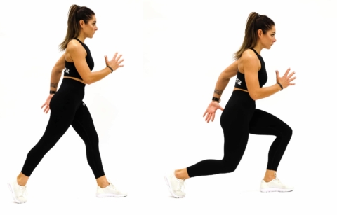 One & Quarter Split Squat